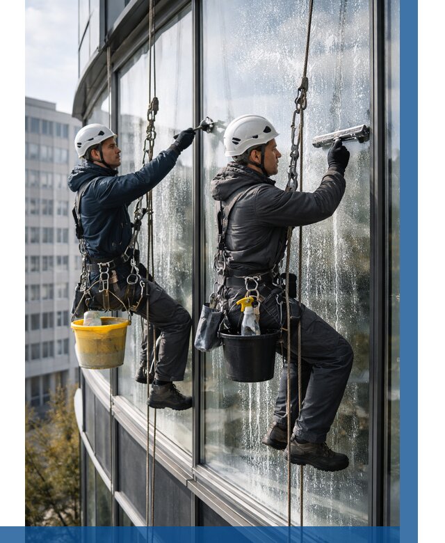 Мойка панорамных окон в Щёлкове от 364 р. заказать у ВЫСОТНИК-Щлк