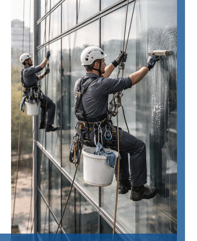 Мойка сплошного остекления в Щёлкове, заказать от 312 р.| ВЫСОТНИК-Щлк