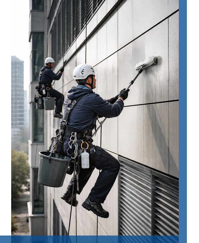 Мойка вентилируемого фасада в Щёлкове от 260 р. | ВЫСОТНИК-Щлк