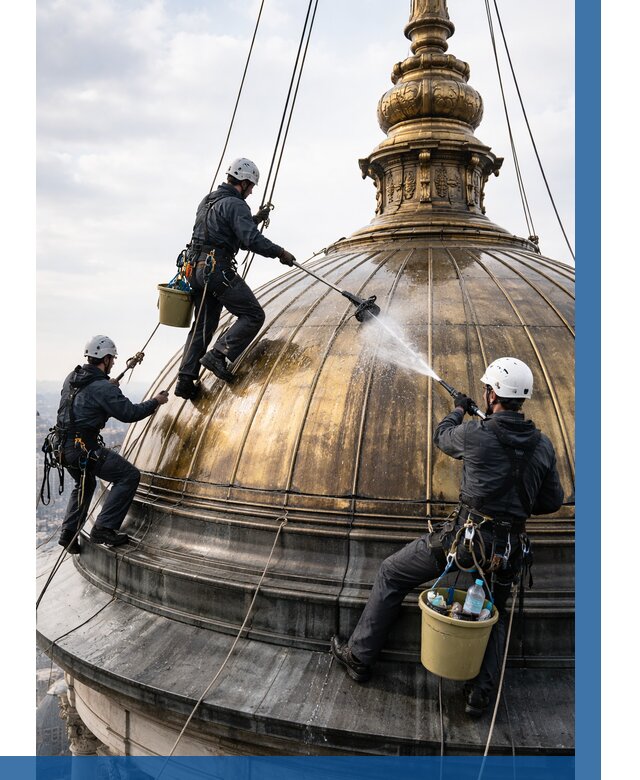 Мойка куполов и шпилей в Щёлкове от 8322 р. - заказать | ВЫСОТНИК-Щлк