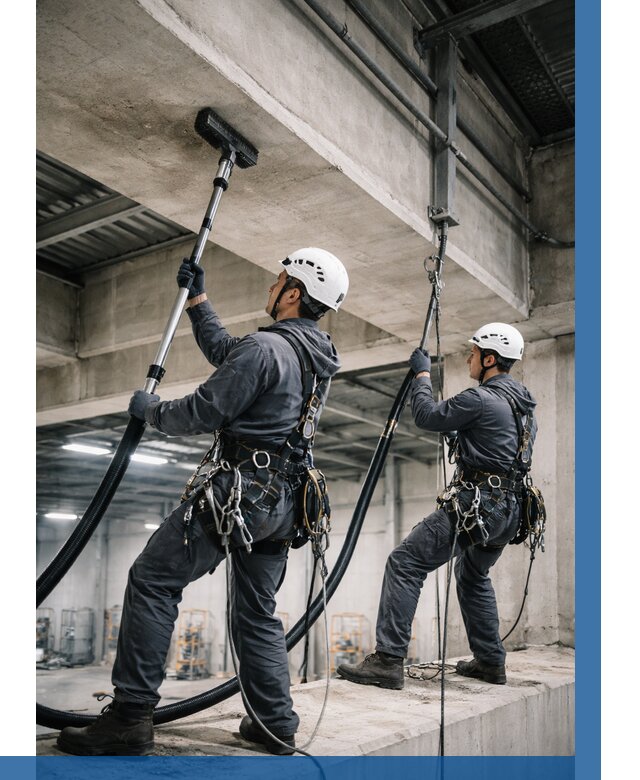 Обеспыливание потолочных конструкций в Щёлкове от 260 р. |ВЫСОТНИК-Щлк