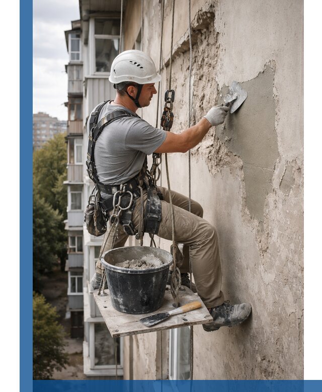Восстановление фасадной штукатурки в Щёлкове с гарантией качества