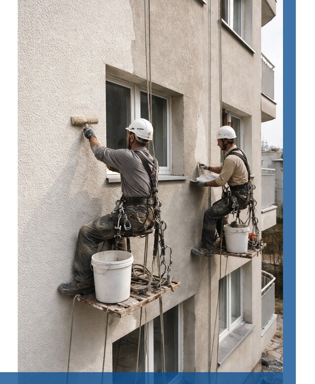 Нанесение короеда на фасад в Щёлкове от 468 р. | ВЫСОТНИК-Щлк