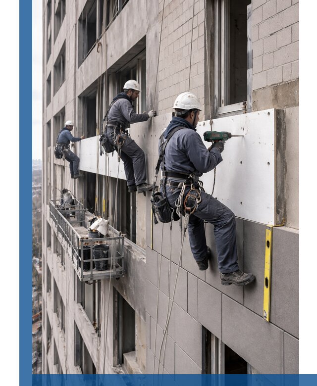 Монтаж фасадных термопанелей высокого качества в Щёлкове