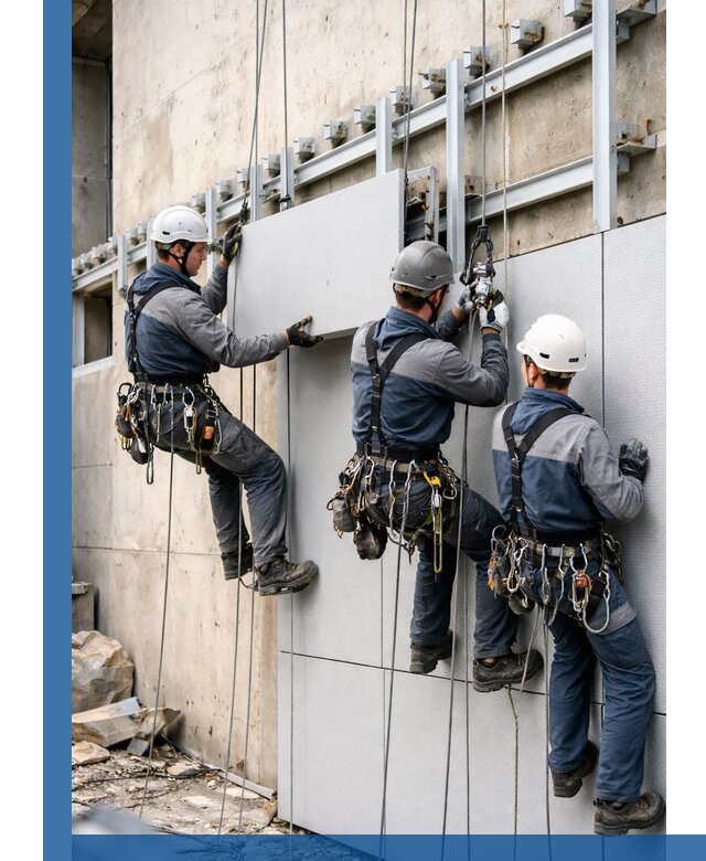 Монтаж вентилируемого фасада в Щёлкове под ключ с гарантией качества