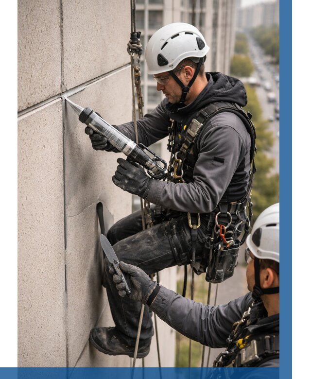 Первичная герметизация швов в Щёлкове от 624 р. | ВЫСОТНИК-Щлк