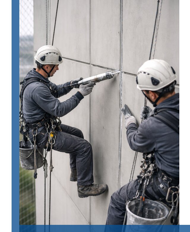 Первичная герметизация швов фасадов и кровель в Щёлкове