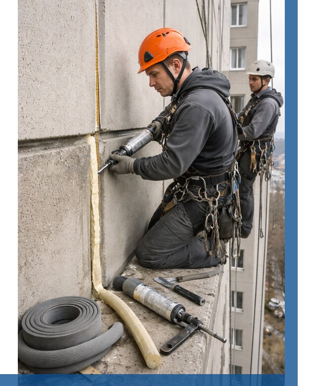 Теплый шов межпанельные швы в Щёлкове от 728 р. | ВЫСОТНИК-Щлк