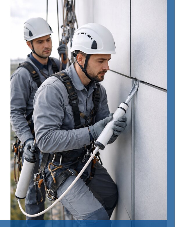 Герметизация швов вилатермом в Щёлкове от 624 р. | ВЫСОТНИК-Щлк