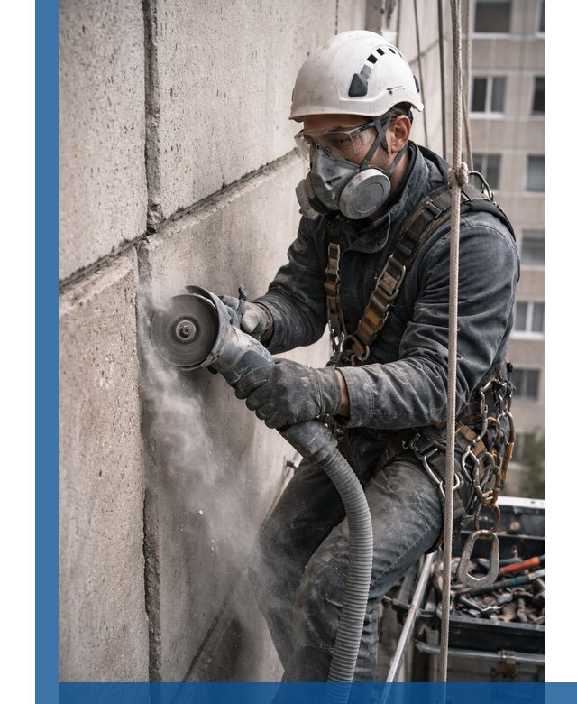 Штробление межпанельных швов в Щёлкове качественно и быстро