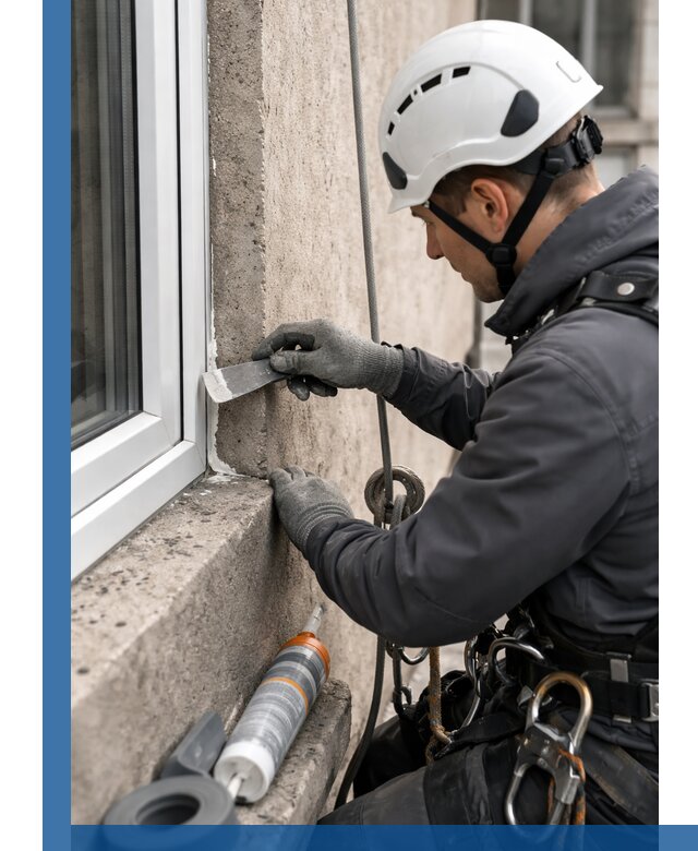 Герметизация монтажных швов окон в Щёлкове с гарантией качества