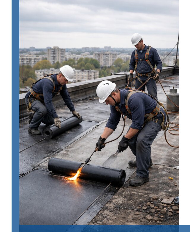 Ремонт наплавляемой кровли в Щёлкове качественно и надежно