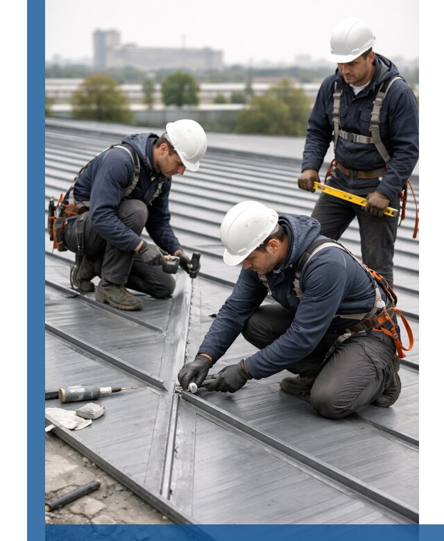 Ремонт фальцевой кровли в Щёлкове срочно и качественно