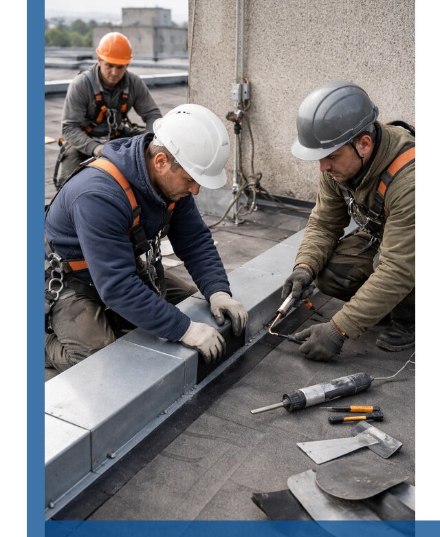 Ремонт кровельных примыканий в Щёлкове профессионально