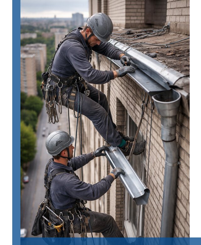 Ремонт водосточных желобов в Щёлкове, быстро и качественно