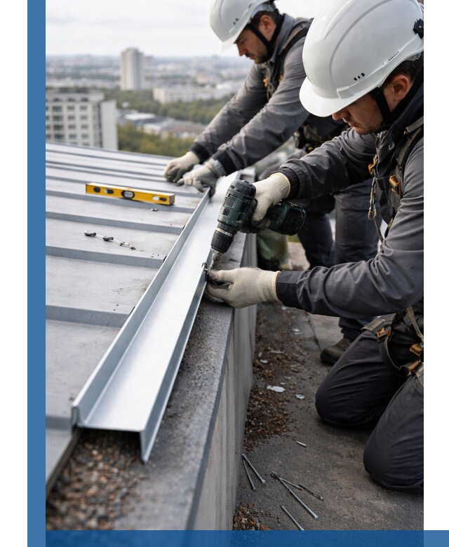 Монтаж капельника на кровле в Щёлкове с гарантией качества