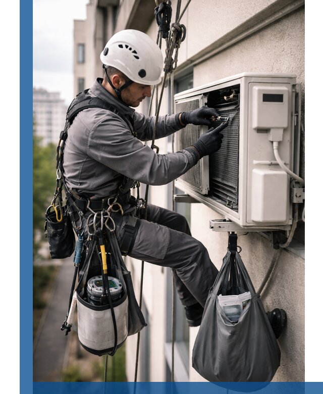 Обслуживание внешнего блока кондиционера в Щёлкове профессионально