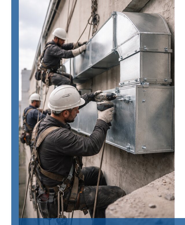 Профессиональный монтаж вентиляционных коробов в Щёлкове под ключ