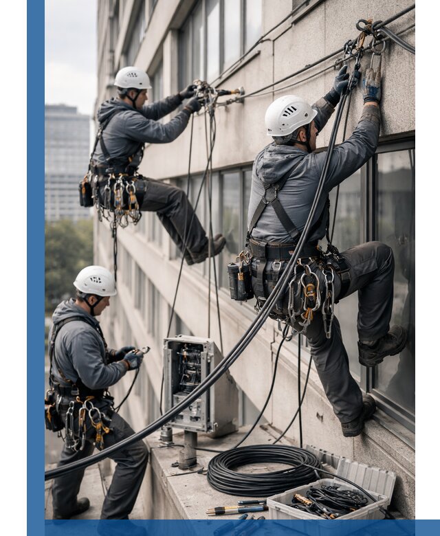 Прокладка оптоволоконного кабеля в Щёлкове под ключ с тестированием