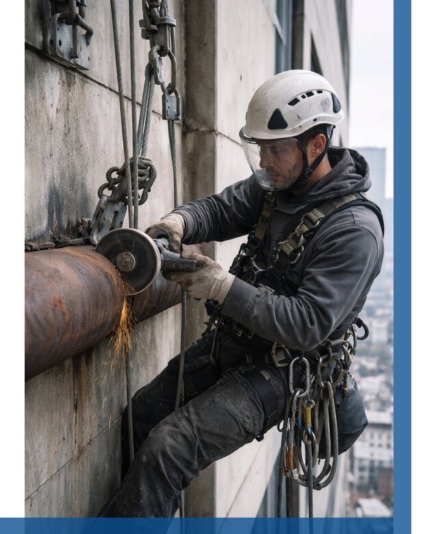 Резка металла на высоте в Щёлкове по цене от 4681 р. | ВЫСОТНИК-Щлк