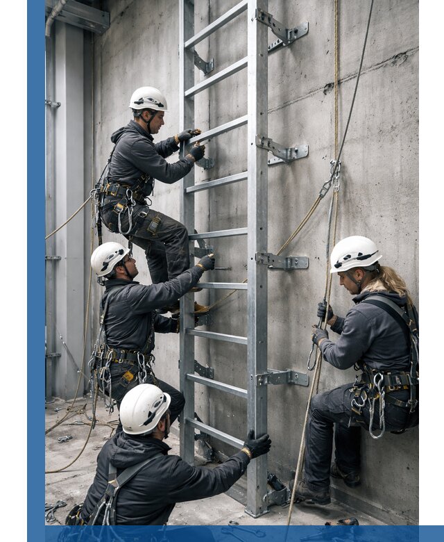 Монтаж металлических лестниц в Щёлкове под ключ со гарантией