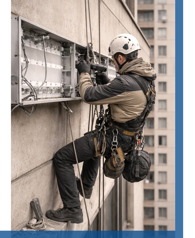 Ремонт вывески на высоте в Щёлкове от 4681 р. | ВЫСОТНИК-Щлк