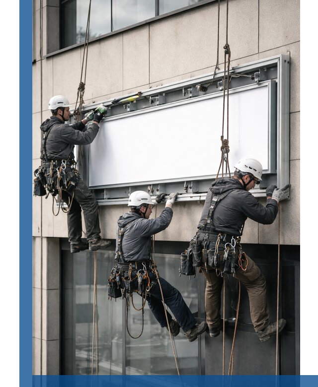 Профессиональный монтаж светового короба под ключ в Щёлкове