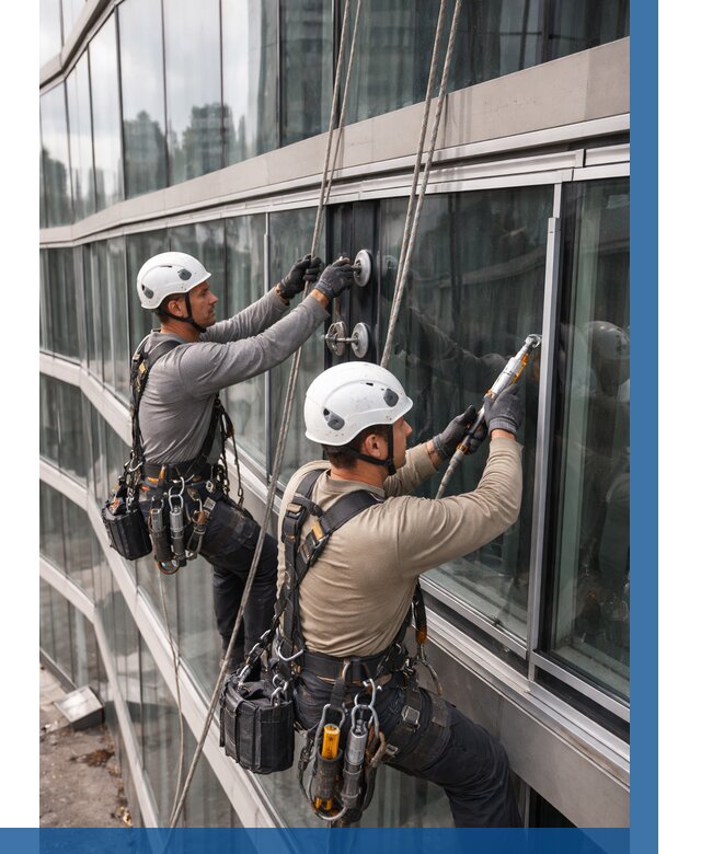 Радиусное остекление фасада в Щёлкове от 12484 р. | ВЫСОТНИК-Щлк