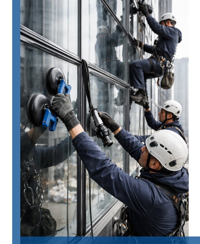 Радиусное остекление фасадов под ключ в Щёлкове с гарантиями