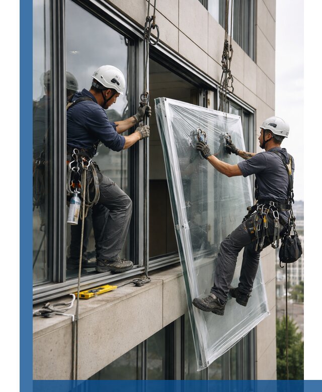 Профессиональная замена стекла в витраже в Щёлкове с гарантией