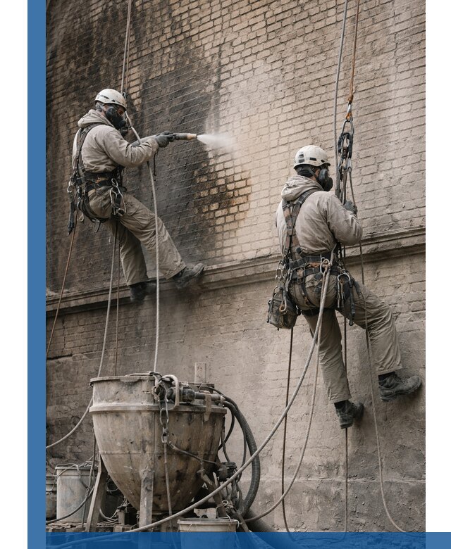 Пескоструйная очистка фасадов в Щёлкове профессионально