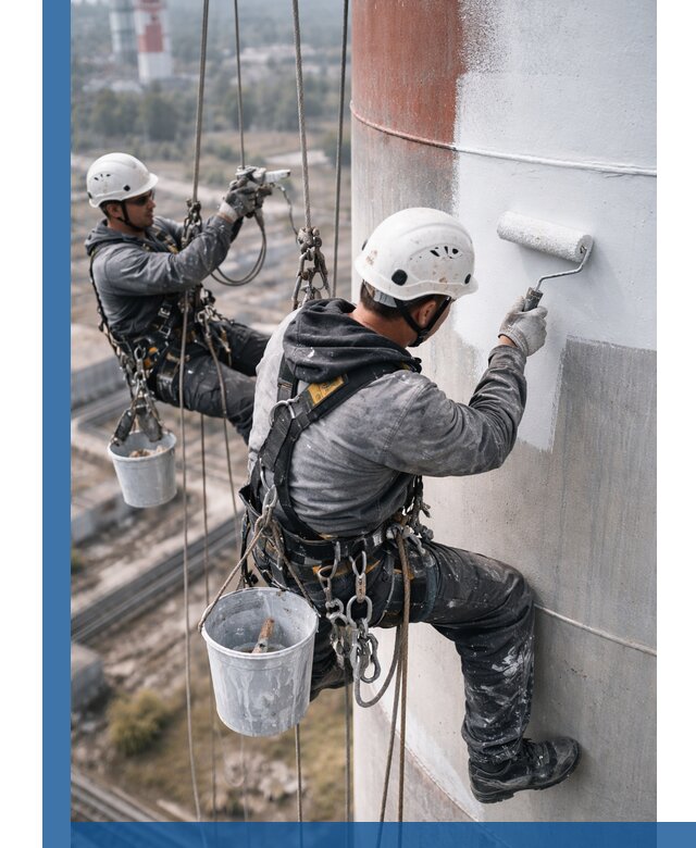 Покраска дымовых труб в Щёлкове: антикоррозийная защита и восстановление