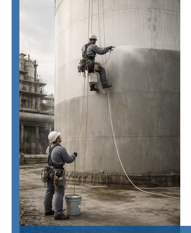 Покраска стальных резервуаров и емкостей в Щёлкове профессионально