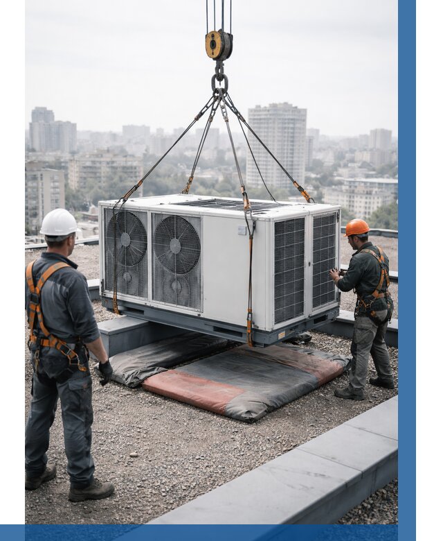 Подъем груза на крышу в Щёлкове от 5202 р. | ВЫСОТНИК-Щлк заказать