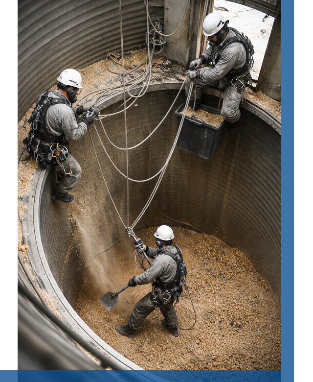 Чистка зерновых бункеров в Щёлкове от 12484 р. | ВЫСОТНИК-Щлк