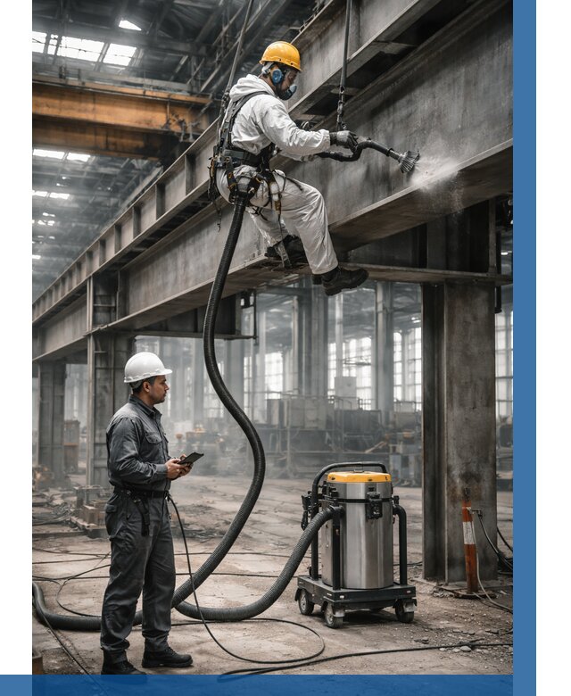 Обеспыливание конструкций в цехе в Щёлкове от 4369 р. | ВЫСОТНИК-Щлк