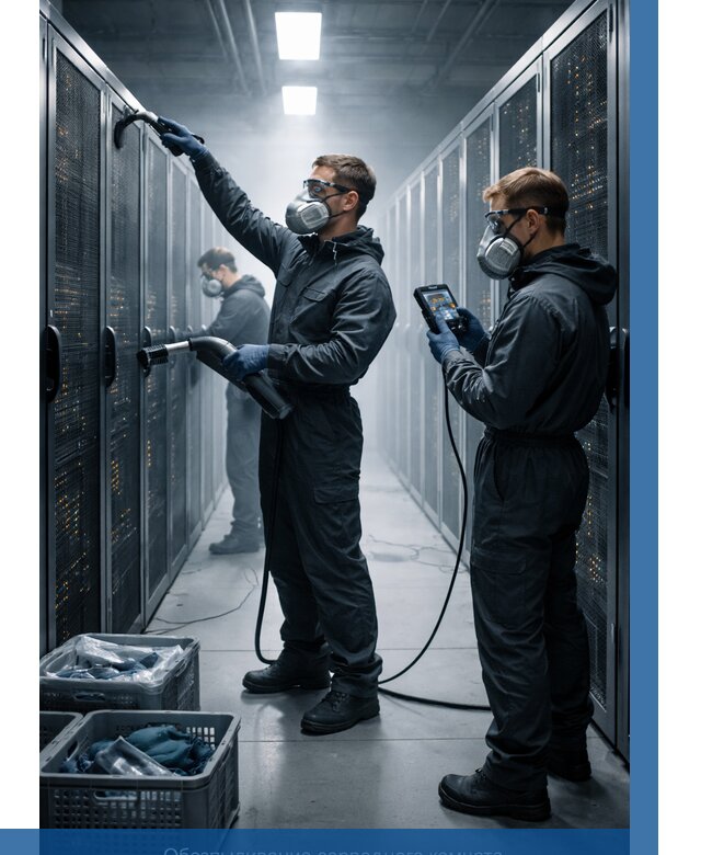 Обеспыливание серверной комнаты в Щёлкове от 4681 р. | ВЫСОТНИК-Щлк