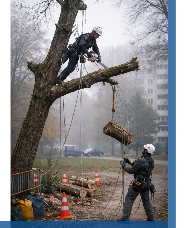 Удаление аварийных деревьев в Щёлкове от 15605 р. | ВЫСОТНИК-Щлк