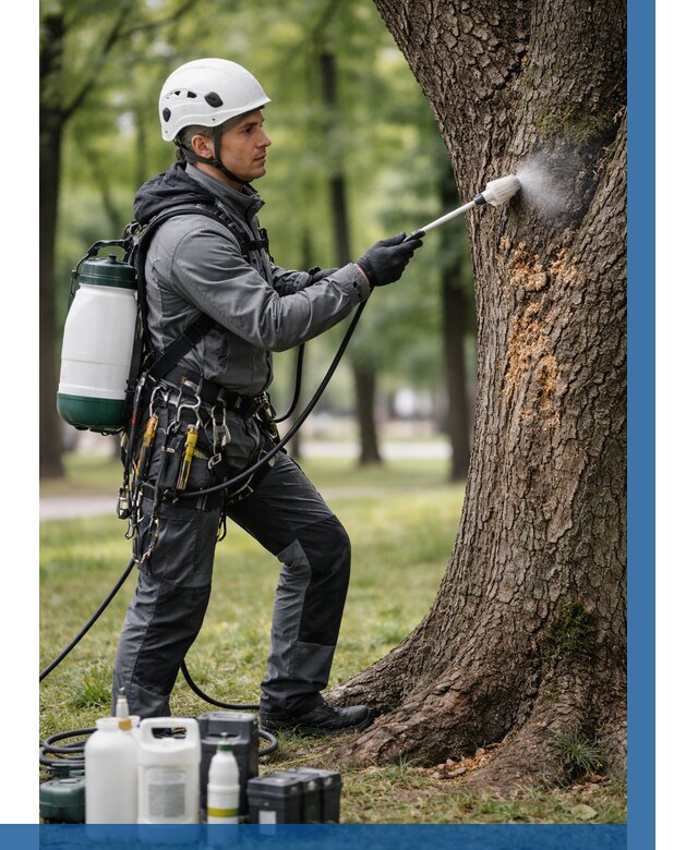 Обработка деревьев от вредителей в Щёлкове от 4681 р. | ВЫСОТНИК-Щлк