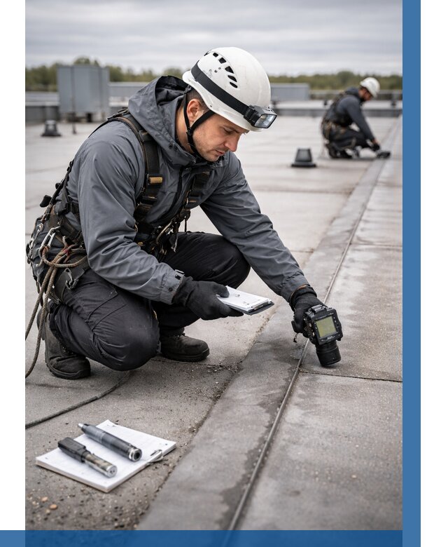 Обследование кровли на протечки в Щёлкове от 4681 р. | ВЫСОТНИК-Щлк