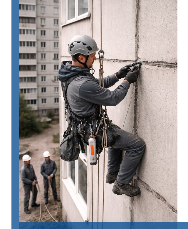 Обследование межпанельных швов и герметизация в Щёлкове